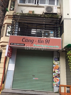 Chính chủ cho thuê cửa hàng mặt phố Trần Quốc Toản, giá tốt