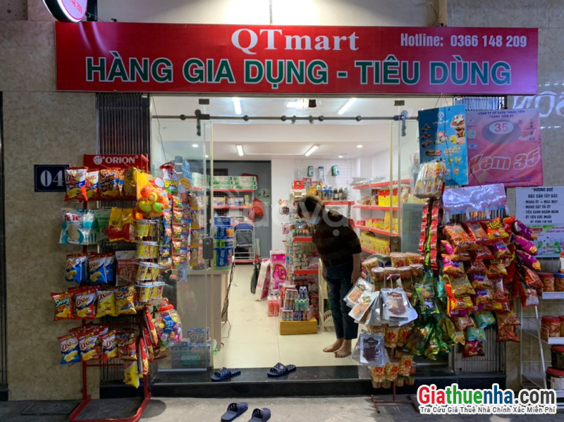 Cho thuê mặt bằng kinh doanh 25m2 đường Cầu Diễn