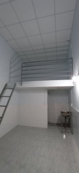 Cho thuê Phòng trọ đường TL15,Thạnh Lộc, Q12, có gác lửng + toilet riêng, yên tĩnh, thích hợp cho SV,NVVP,CNV